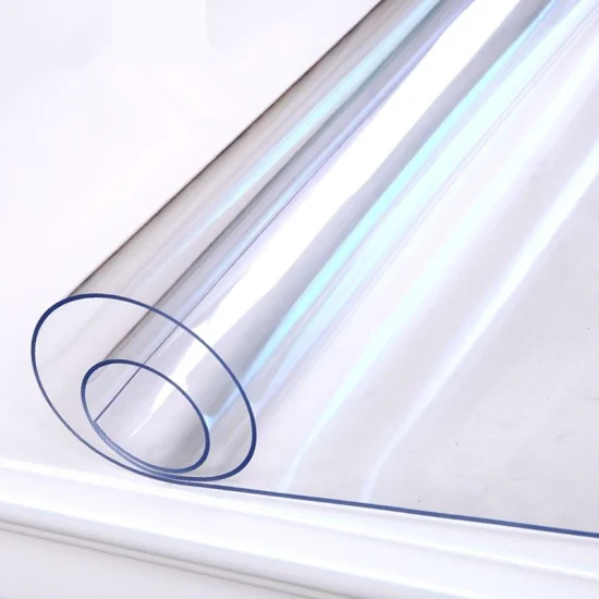Yingyi 1 ミリメートル/2 ミリメートル/3 ミリメートル PVC プラスチックテーブルクロス超透明な軟質ガラスロールフィルム